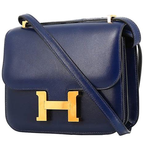 hermes constance messenger bag sapphire replica real leather|hermes constance date code stamp.